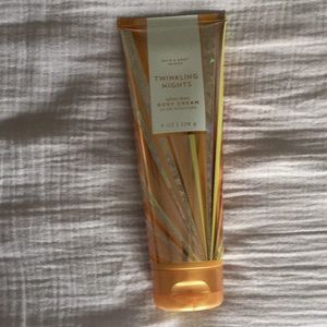 Twinkling nights body cream Bath and Body Works